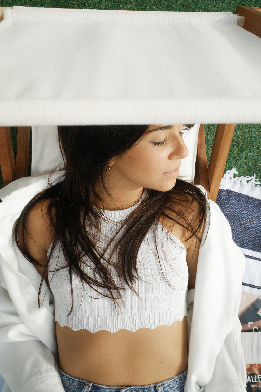 Callella, il tuo Poggiatesta Virale con Parasole Made in Italy