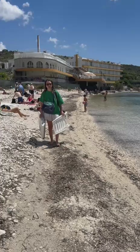 Callella, il Poggiatesta con Parasole Made in Italy